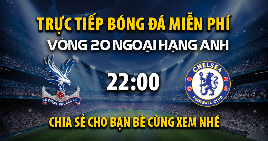 Leicester City vs Crystal Palace (02:30 – 16/01) | Xem lại trận đấu