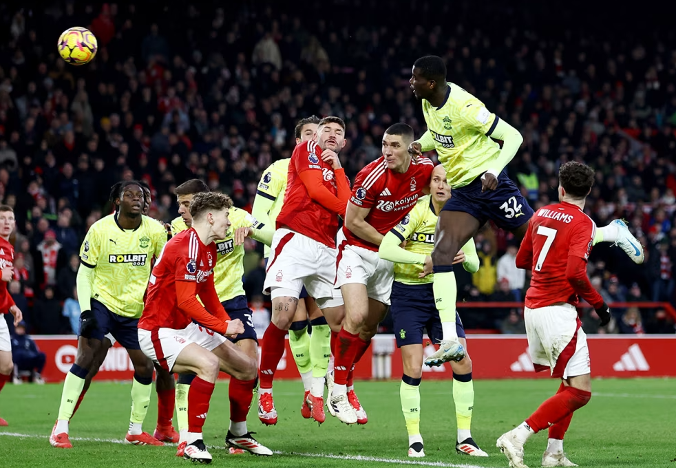 Nottingham Forest vs Southampton (21:00 – 19/01) | Xem lại trận đấu