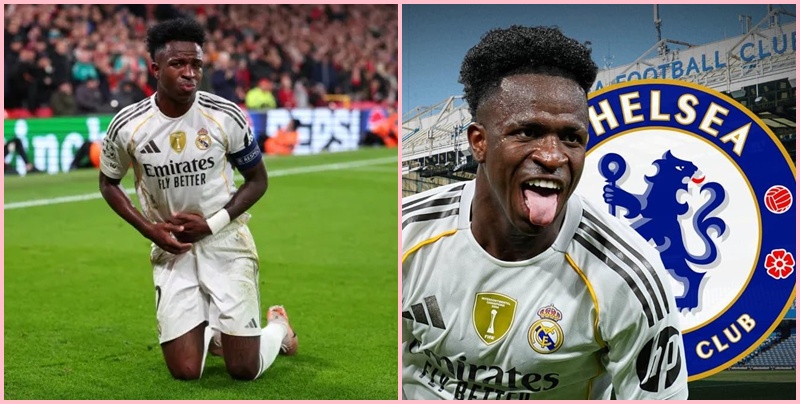 Chelsea nhắm tới thương vụ ‘điên rồ’ với Vinicius Jr